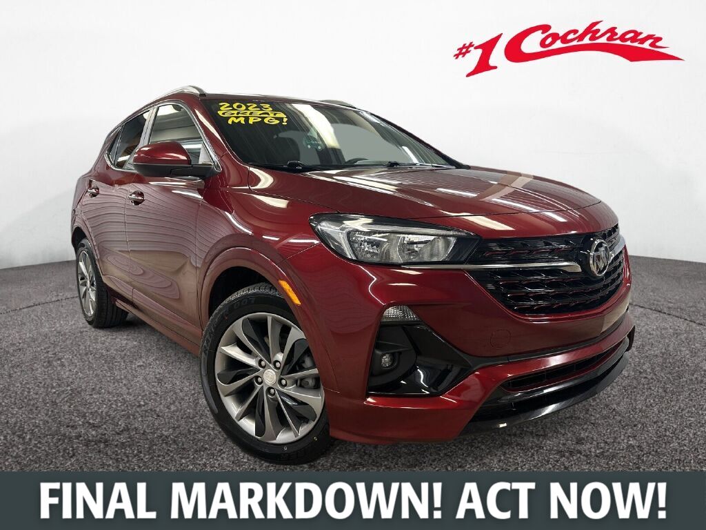 Cinnabar Metallic 2023 Buick Encore GX SUV / Crossover Front-Wheel Drive Continuously Variable Transmission