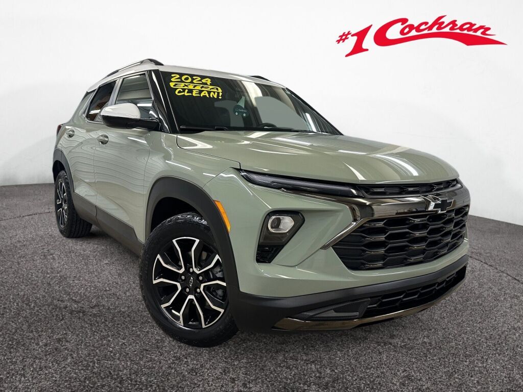 Cacti Green 2024 Chevrolet Trailblazer SUV / Crossover Front-Wheel Drive Continuously Variable Transmission