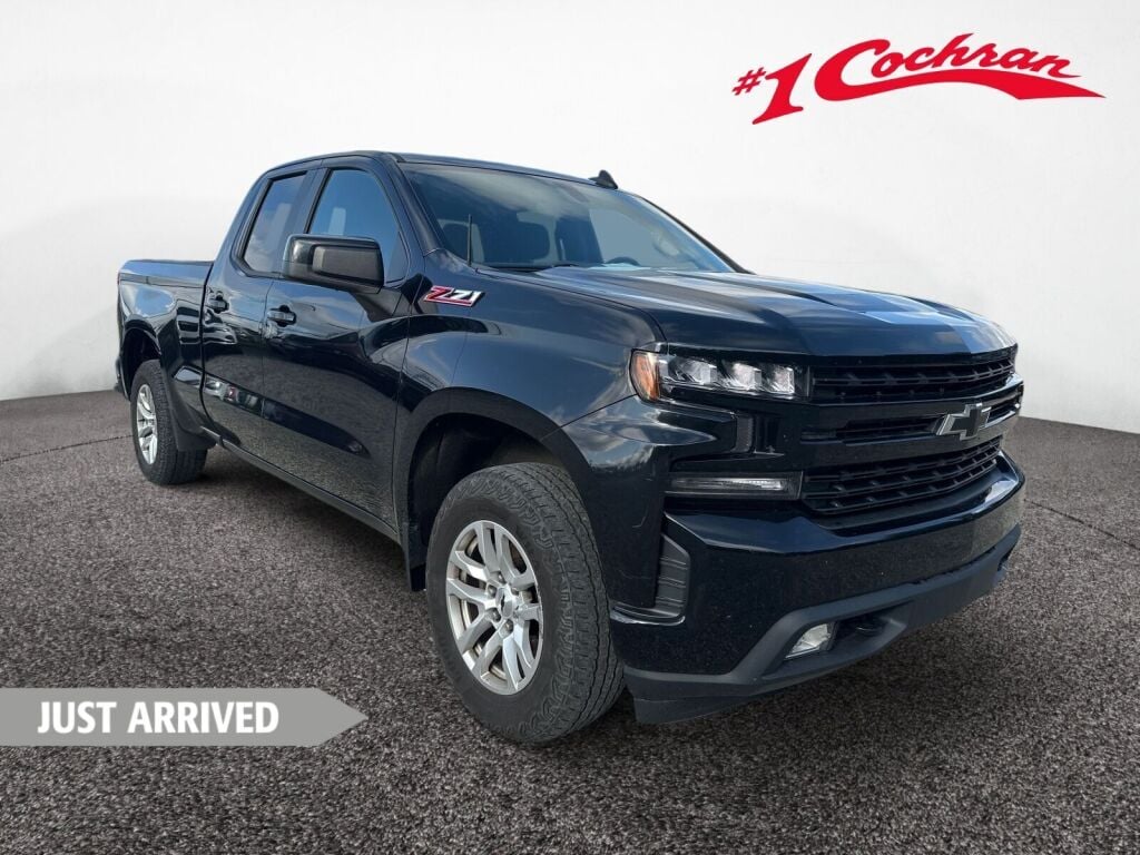 Black 2020 Chevrolet Silverado 1500 Pickup Truck Four-Wheel Drive 8-Speed Automatic