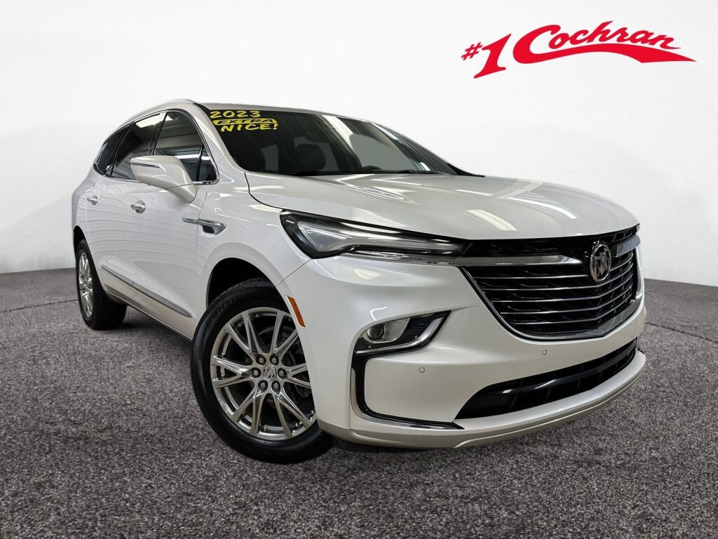 White Frost Tricoat 2023 Buick Enclave SUV / Crossover Four-Wheel Drive 9-Speed Automatic