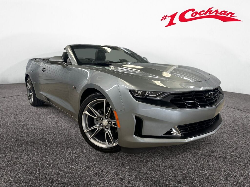 Sharkskin Metallic 2023 Chevrolet Camaro Convertible Rear-Wheel Drive 8-Speed Automatic