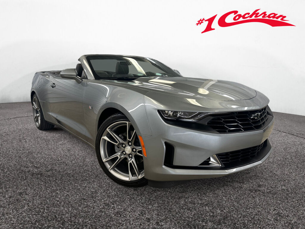 Sharkskin Metallic 2023 Chevrolet Camaro Convertible Rear-Wheel Drive 8-Speed Automatic