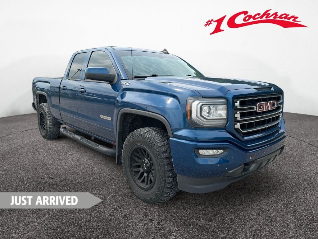 Stone Blue Metallic 2018 GMC Sierra 1500 Pickup Truck Four-Wheel Drive 6-Speed Automatic