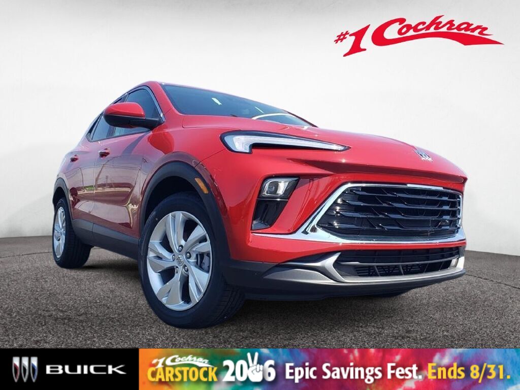 Brilliant Red 2026 Buick Encore GX SUV / Crossover Front-Wheel Drive Continuously Variable Transmission