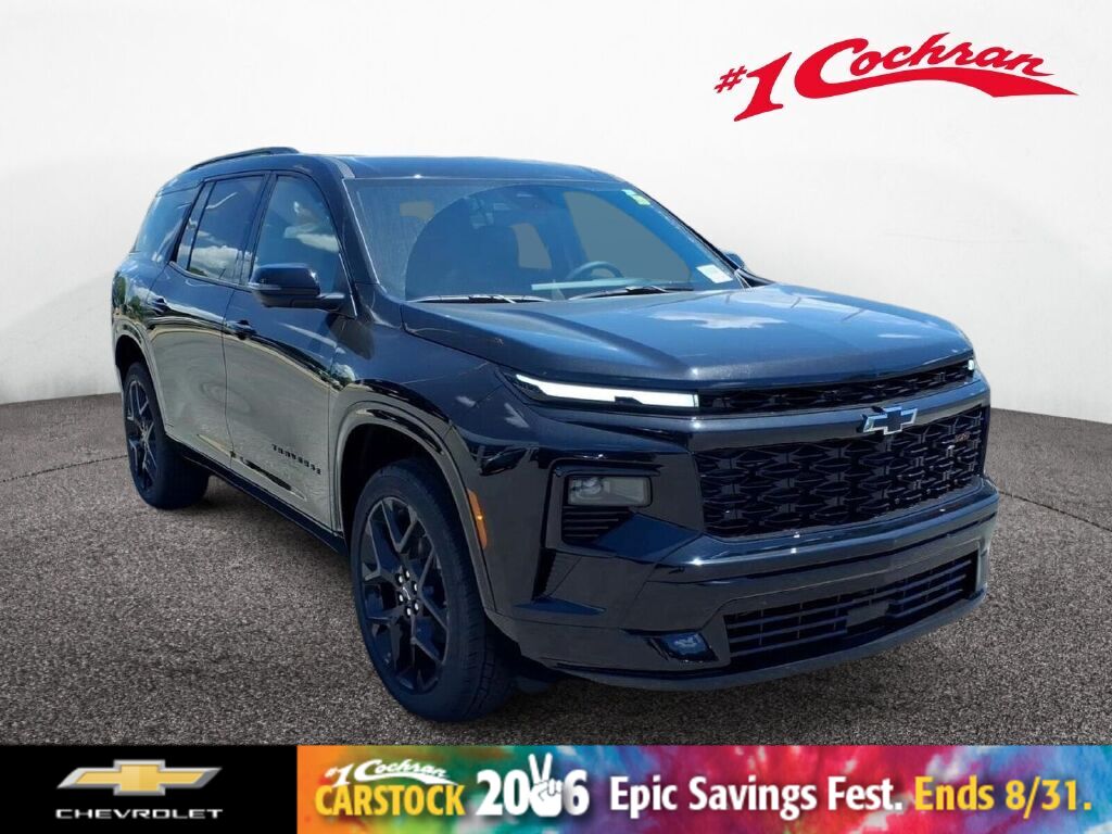 Mosaic Black Metallic 2026 Chevrolet Traverse SUV / Crossover Front-Wheel Drive 8-Speed Automatic
