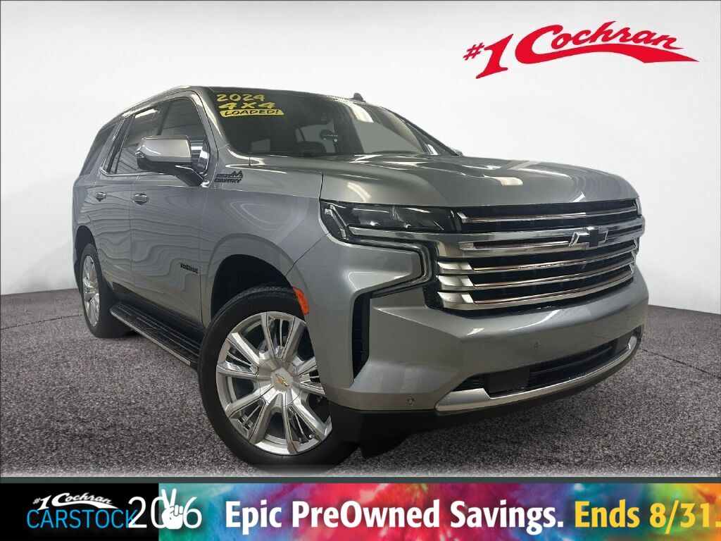 Sterling Gray Metallic 2024 Chevrolet Tahoe SUV / Crossover Four-Wheel Drive Automatic