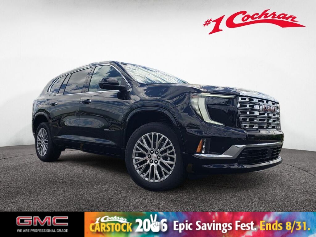 Black (Ebony Twilight Metallic) 2026 GMC Acadia SUV / Crossover Four-Wheel Drive 8-Speed Automatic