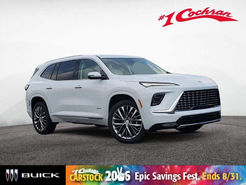Iridescent White Tricoat 2026 Buick Enclave SUV / Crossover Four-Wheel Drive 8-Speed Automatic
