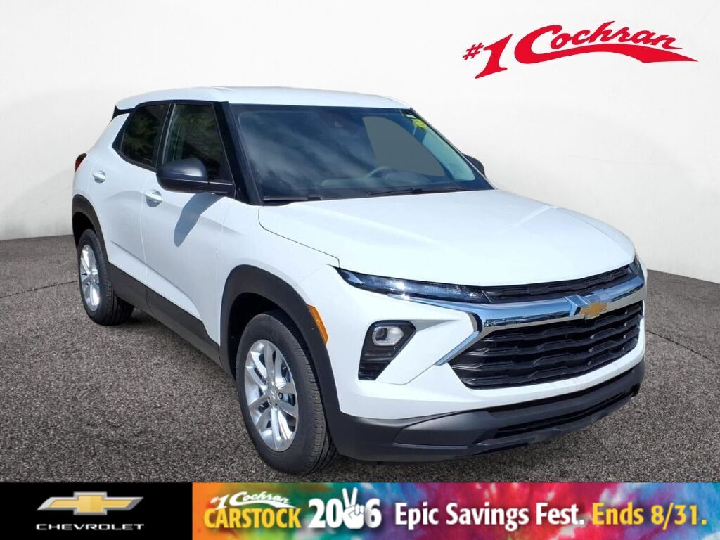 Summit White 2026 Chevrolet Trailblazer SUV / Crossover Front-Wheel Drive Continuously Variable Transmission