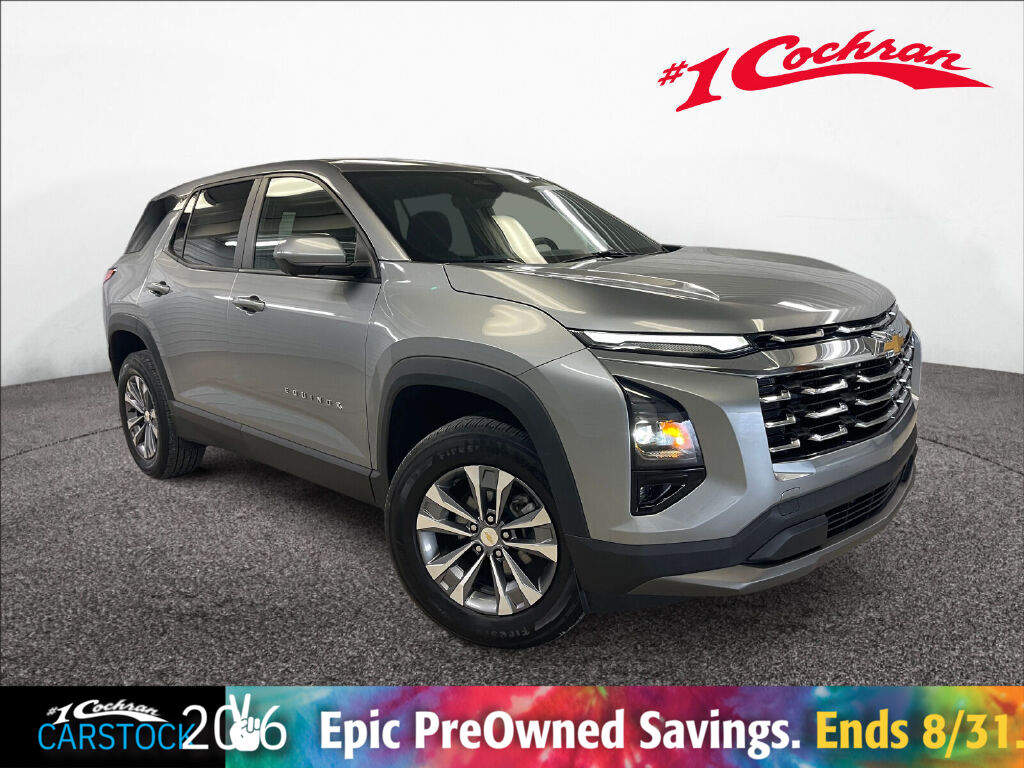 Sterling Gray Metallic 2025 Chevrolet Equinox SUV / Crossover Front-Wheel Drive Continuously Variable Transmission
