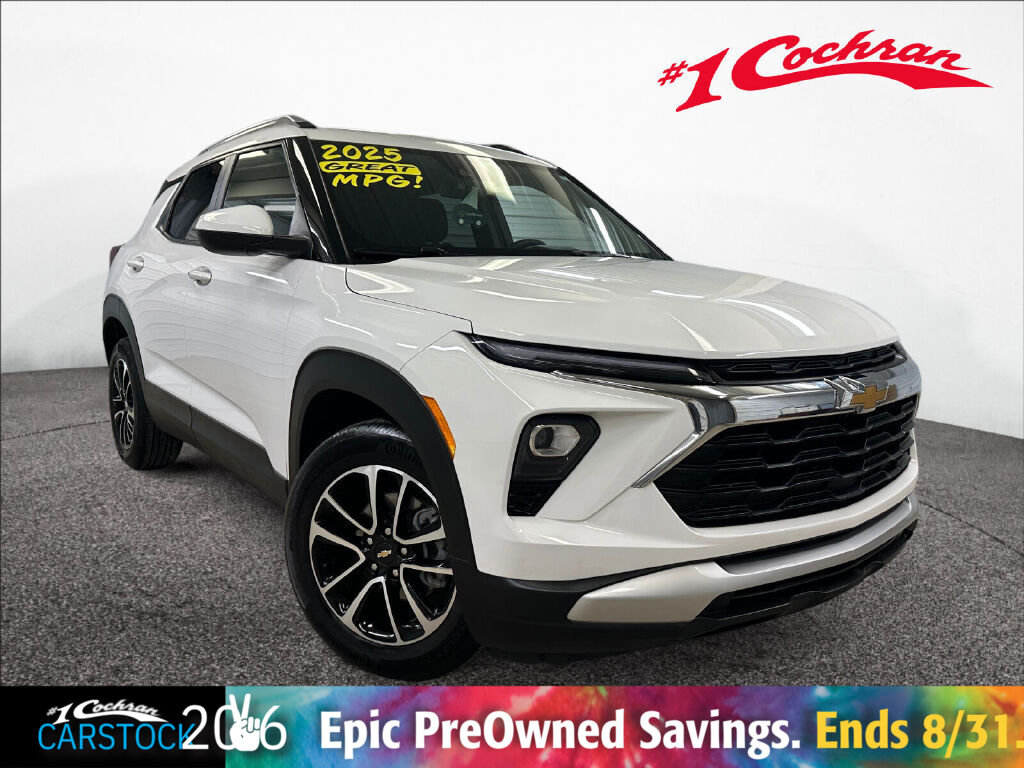 Summit White 2025 Chevrolet Trailblazer SUV / Crossover Front-Wheel Drive Continuously Variable Transmission
