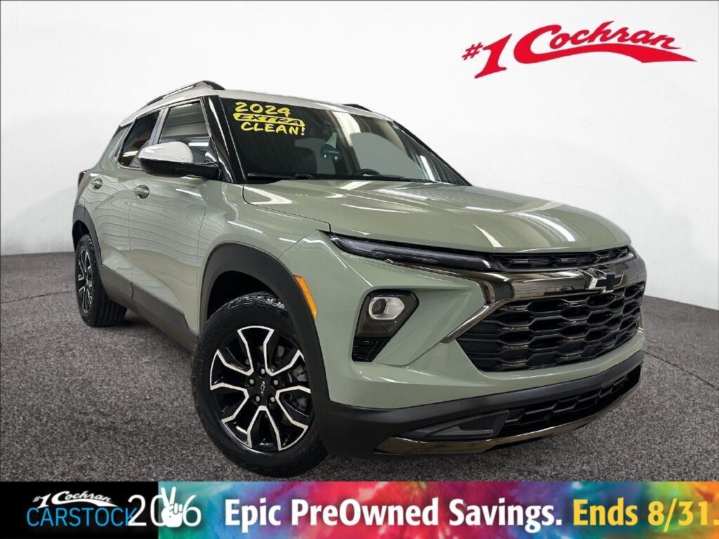 Cacti Green 2024 Chevrolet Trailblazer SUV / Crossover Front-Wheel Drive Continuously Variable Transmission