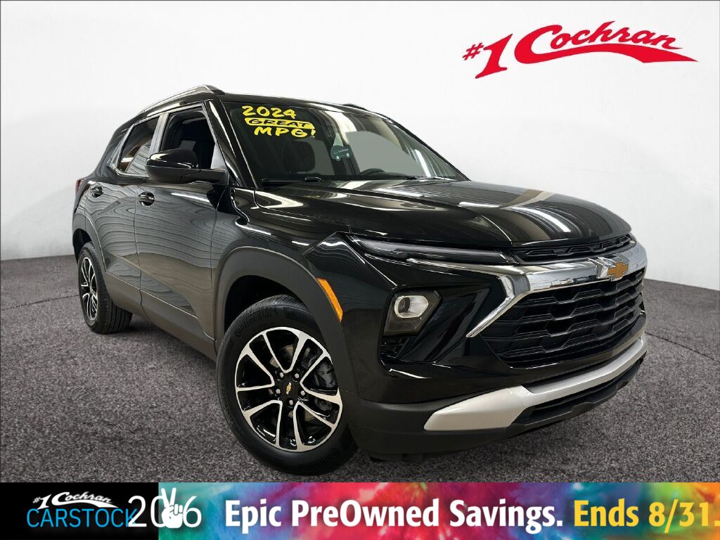 Mosaic Black Metallic 2024 Chevrolet Trailblazer SUV / Crossover Front-Wheel Drive Continuously Variable Transmission