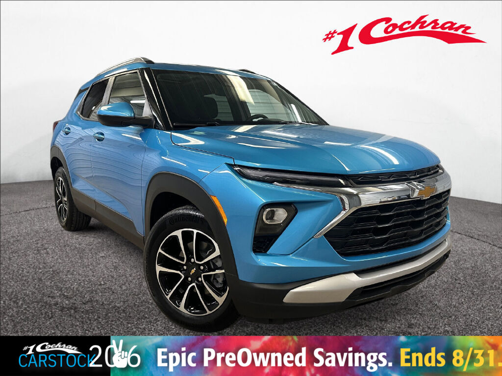 Marina Blue Metallic 2025 Chevrolet Trailblazer SUV / Crossover Front-Wheel Drive Continuously Variable Transmission