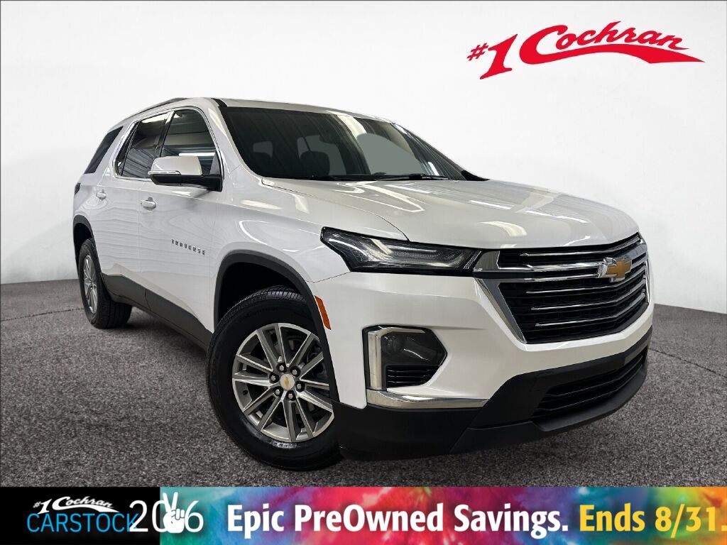 White (Iridescent Pearl Tricoat) 2023 Chevrolet Traverse SUV / Crossover Front-Wheel Drive 9-Speed Automatic