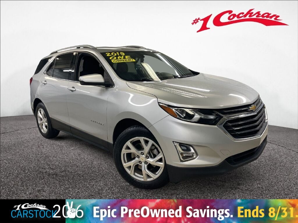 Silver Ice Metallic 2019 Chevrolet Equinox SUV / Crossover Four-Wheel Drive 9-Speed Automatic