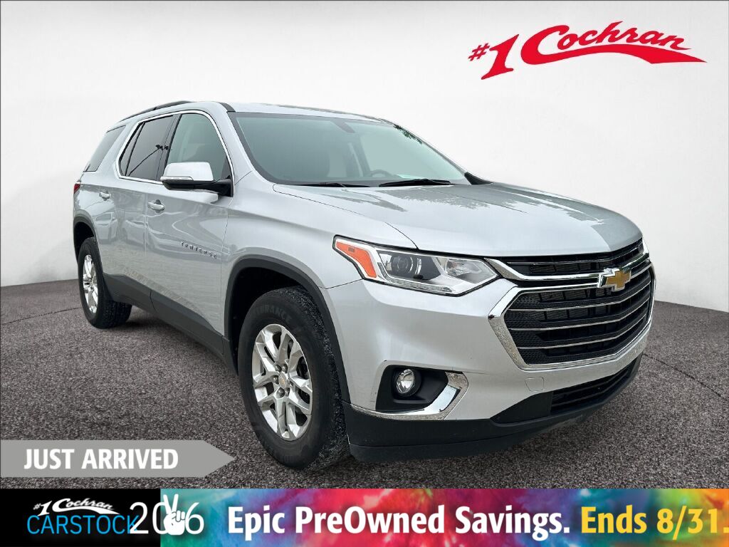Silver Ice Metallic 2020 Chevrolet Traverse SUV / Crossover Front-Wheel Drive 9-Speed Automatic
