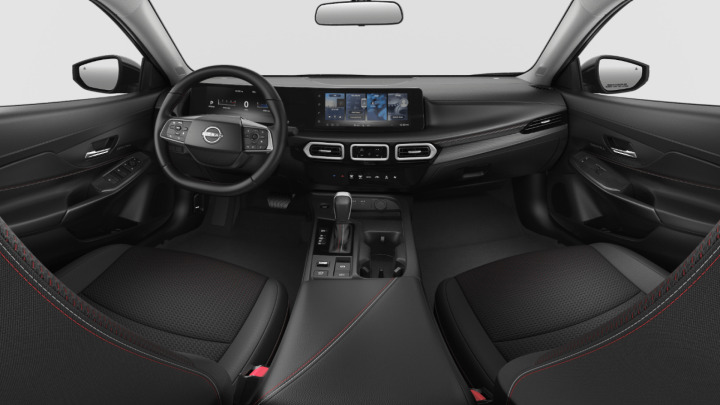 New 2027 Aspen White TriCoat / Super Black Two-tone Nissan SR Midnight Edition image 2
