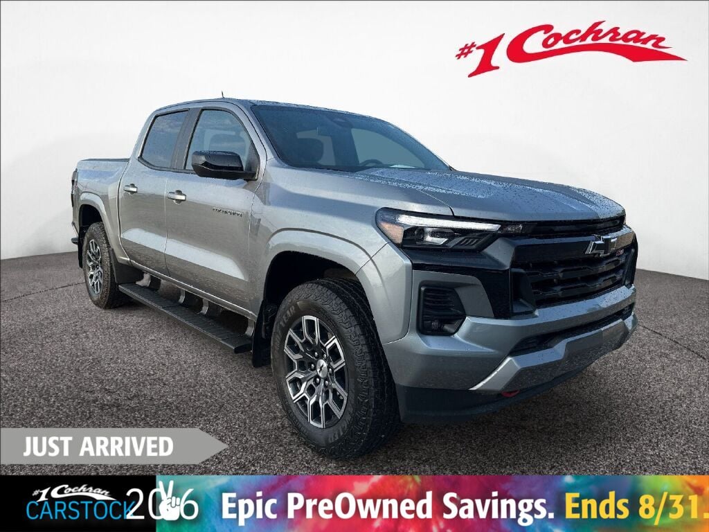 Sterling Gray Metallic 2026 Chevrolet Colorado Pickup Truck Four-Wheel Drive 8-Speed Automatic