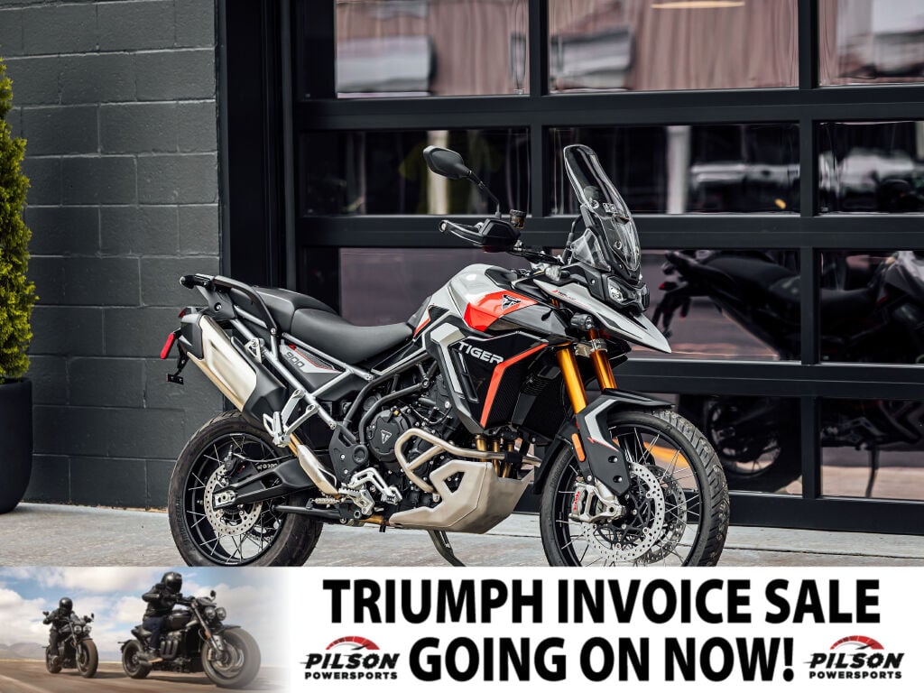 2025 Triumph Tiger 900 Rally Pro Ash Grey / Intense Orange
