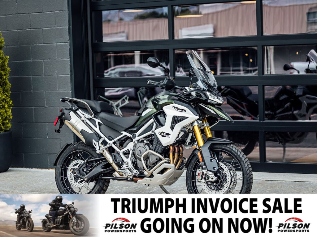 2025 Triumph Tiger 1200 Rally Pro Snowdonia White