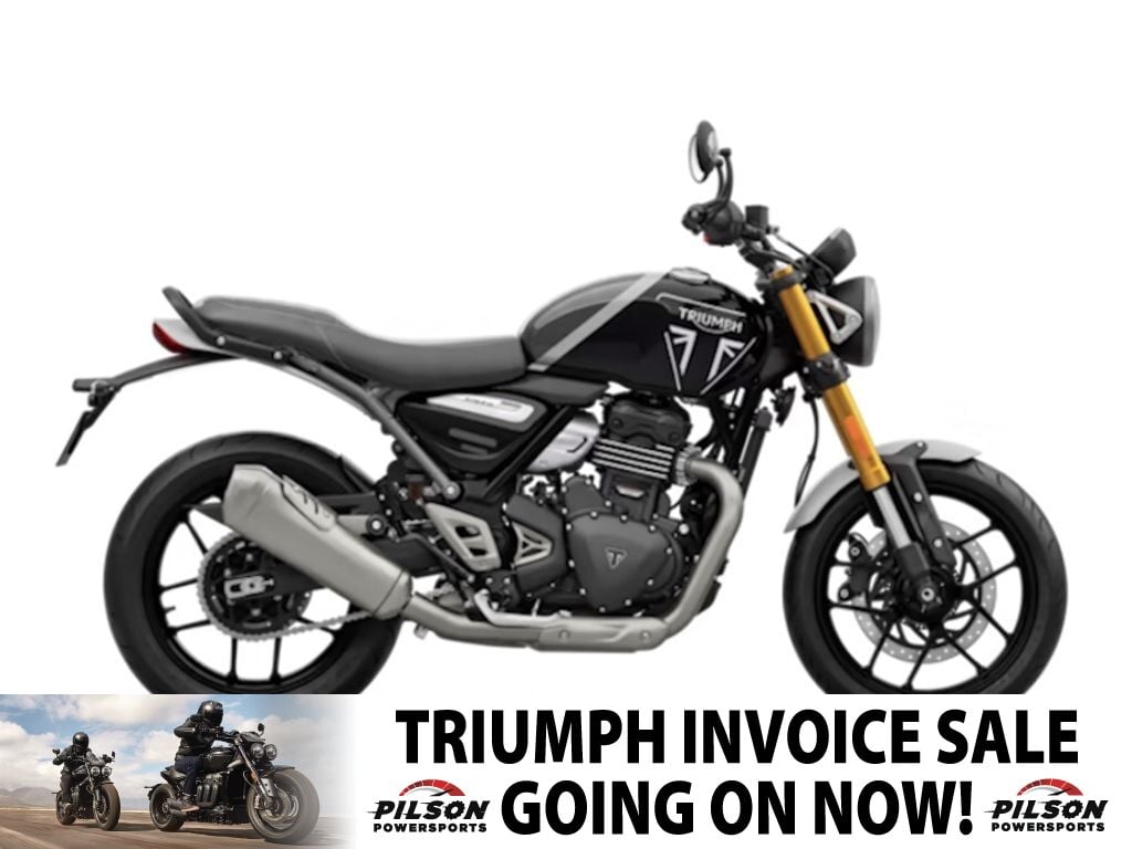 2026 Triumph Speed 400 Lava Red Gloss/Storm Grey Base