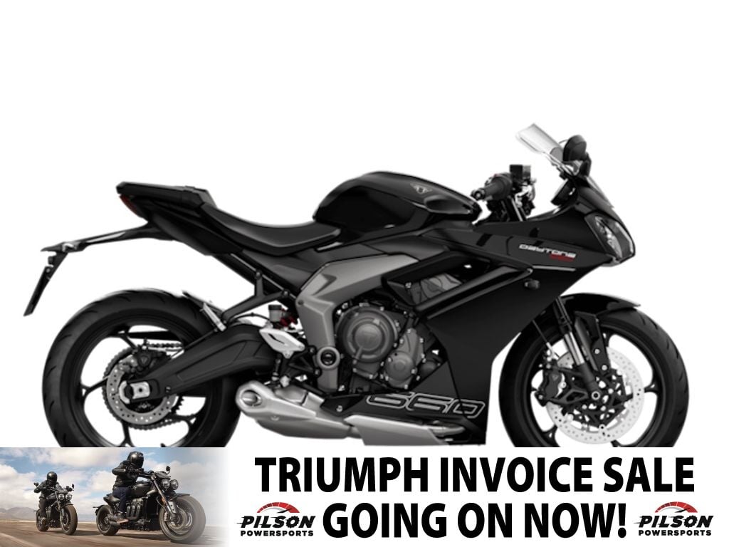 2026 Triumph Daytona 660 Sapphire Black
