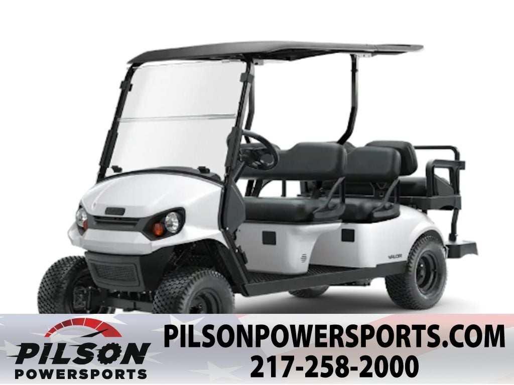 2026 E-Z-GO Express 6 Valor Connect 48V Bright White