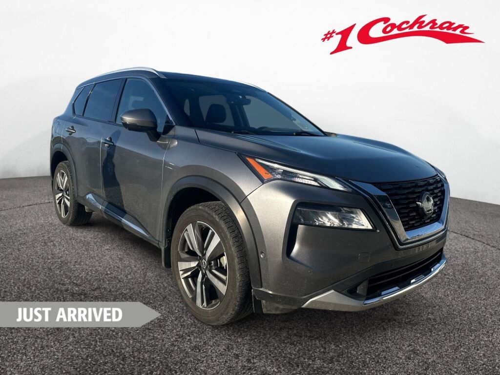 Gray (Gun Metallic) 2022 Nissan Rogue SUV / Crossover All-Wheel Drive Continuously Variable Transmission