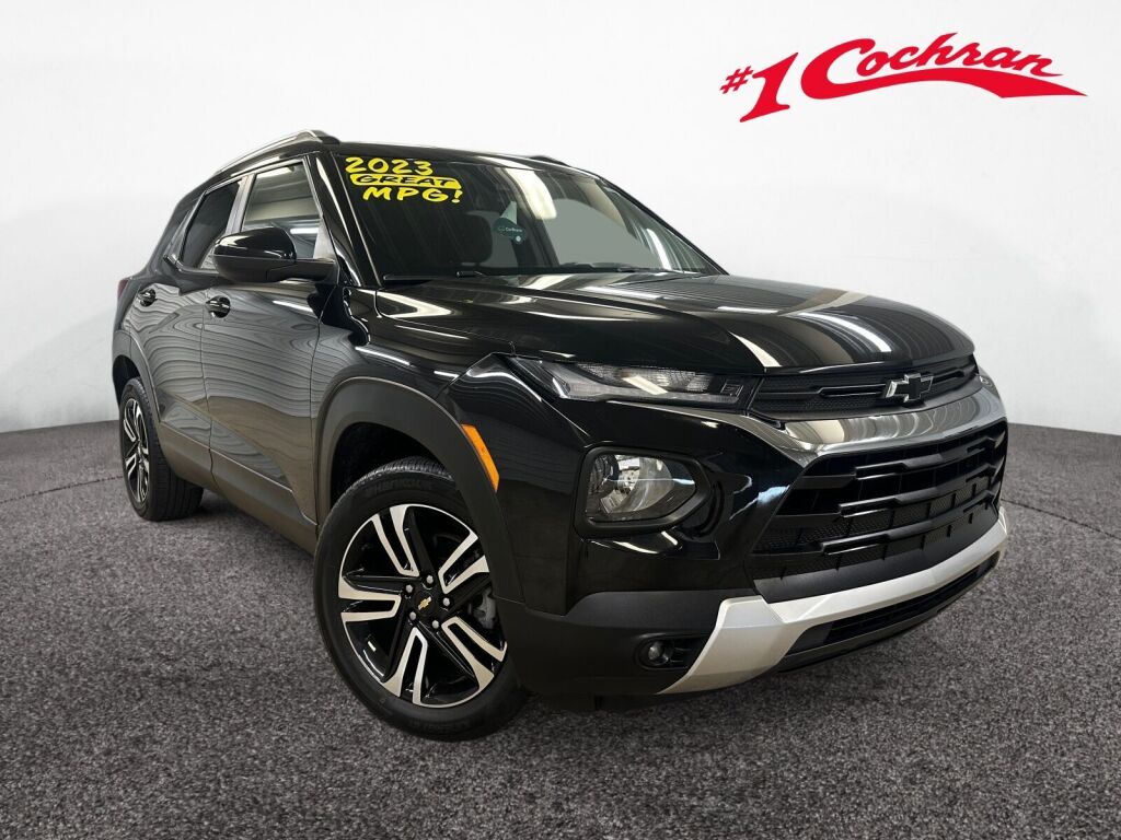 Mosaic Black Metallic 2023 Chevrolet Trailblazer SUV / Crossover Four-Wheel Drive 9-Speed Automatic
