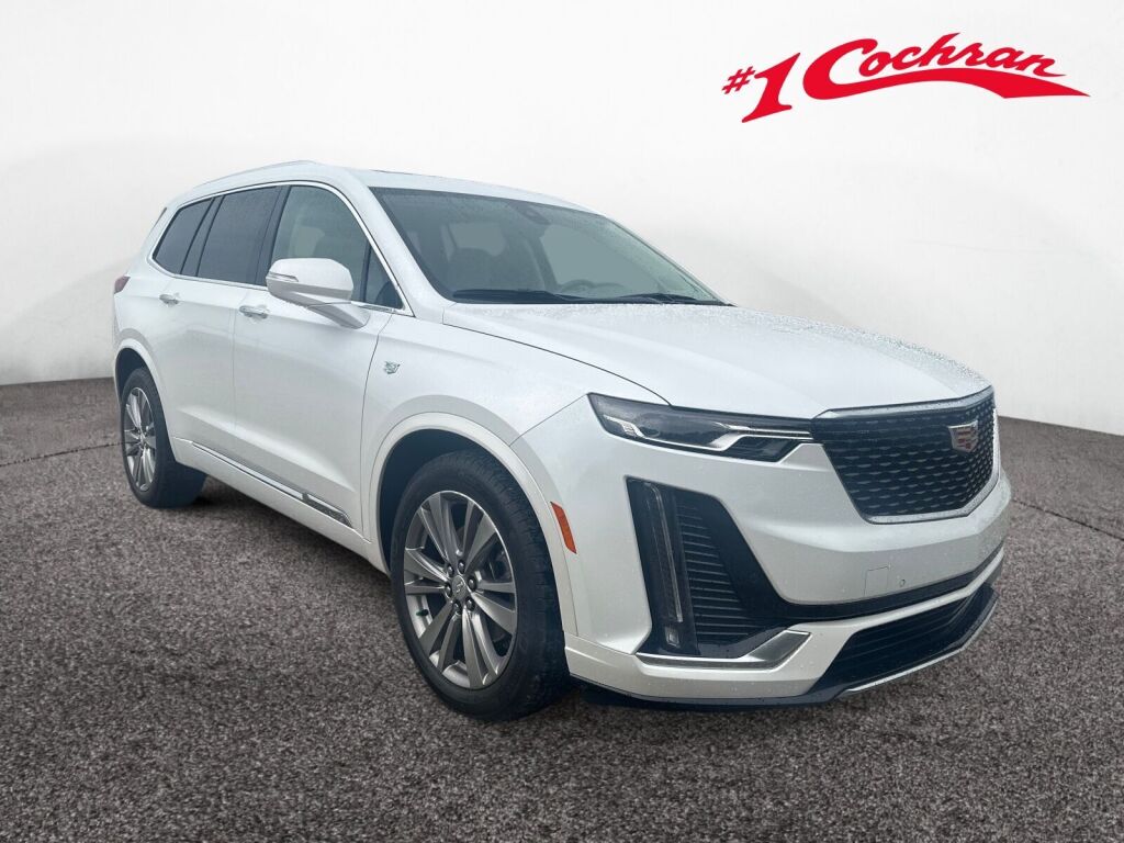 Crystal White Tricoat 2024 Cadillac XT6 SUV / Crossover Front-Wheel Drive 9-Speed Automatic
