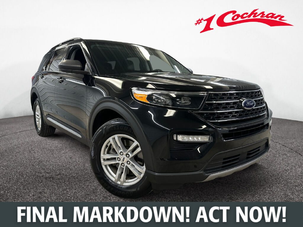 Agate Black Metallic 2023 Ford Explorer SUV / Crossover All-Wheel Drive Automatic
