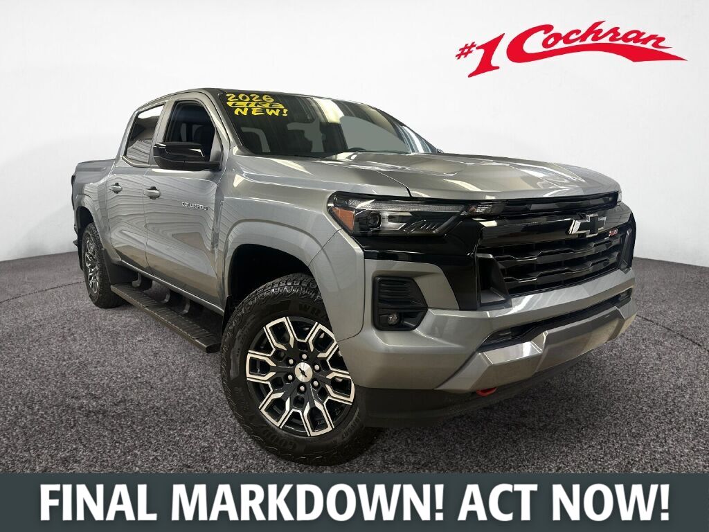 Sterling Gray Metallic 2026 Chevrolet Colorado Pickup Truck Four-Wheel Drive 8-Speed Automatic