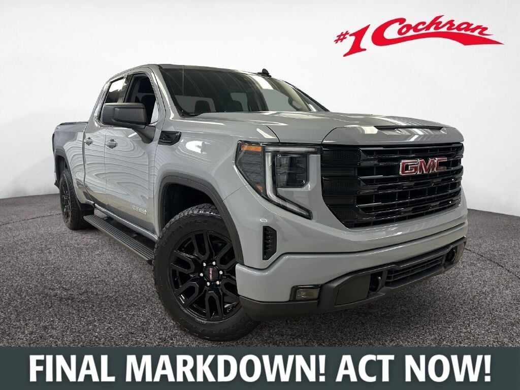 Thunderstorm Gray 2024 GMC Sierra 1500 Pickup Truck Four-Wheel Drive 8-Speed Automatic