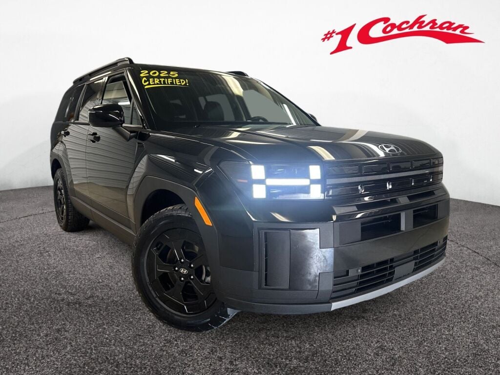 Phantom Black Pearl 2025 Hyundai Santa Fe SUV / Crossover All-Wheel Drive 8-Speed Automatic