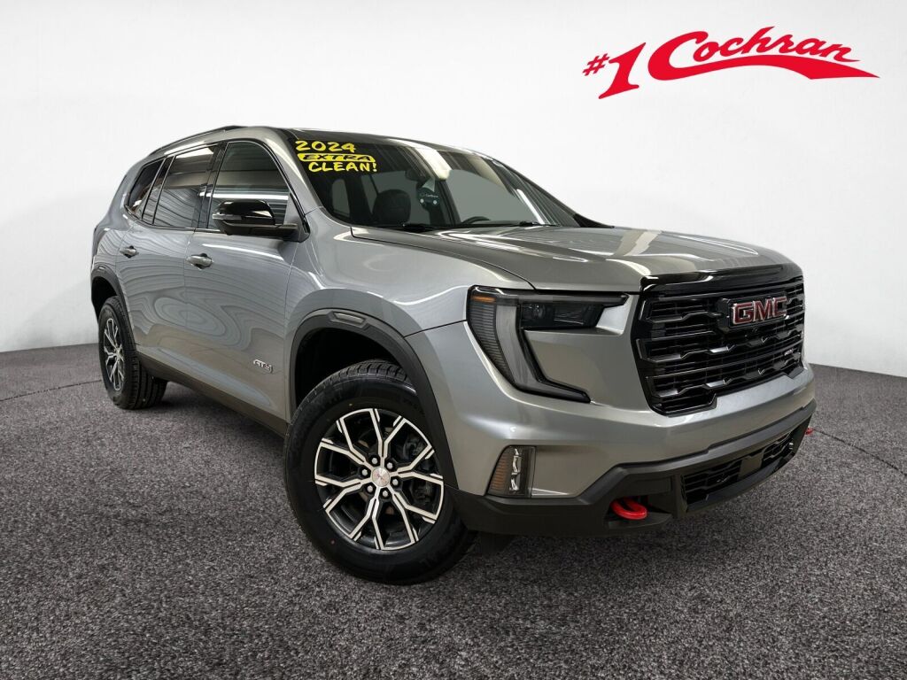 Sterling Metallic 2024 GMC Acadia SUV / Crossover Four-Wheel Drive 8-Speed Automatic