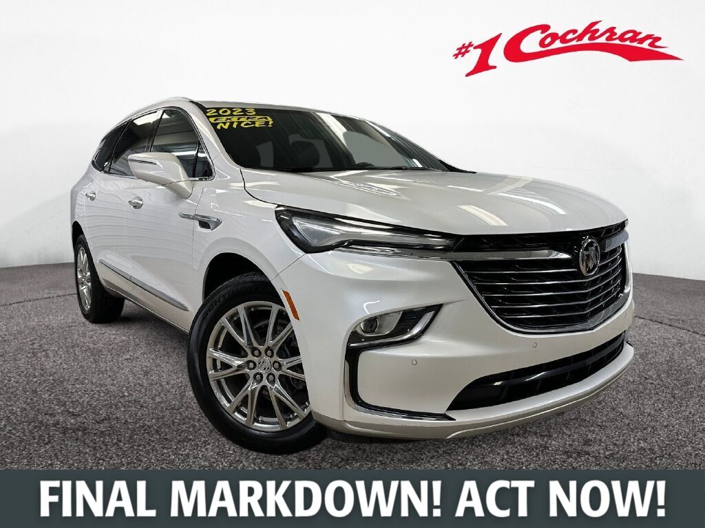 White Frost Tricoat 2023 Buick Enclave SUV / Crossover Four-Wheel Drive 9-Speed Automatic