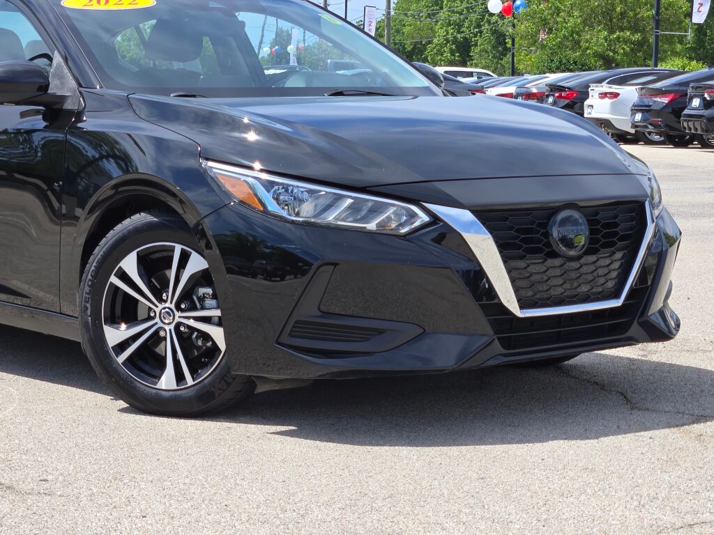Certified 2022 Nissan Sentra SV with VIN 3N1AB8CV1NY216461 for sale in Lindenhurst, IL
