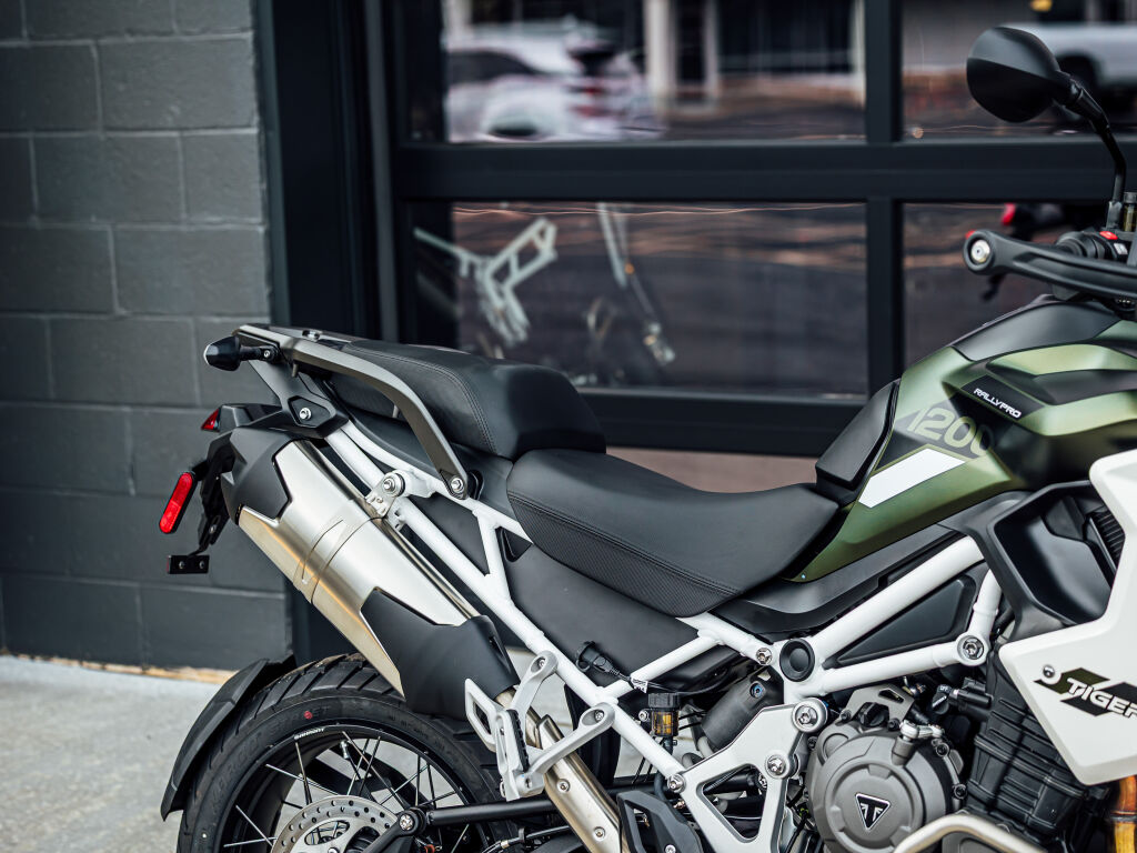 2025 Triumph Tiger 1200 Rally Pro Snowdonia White
