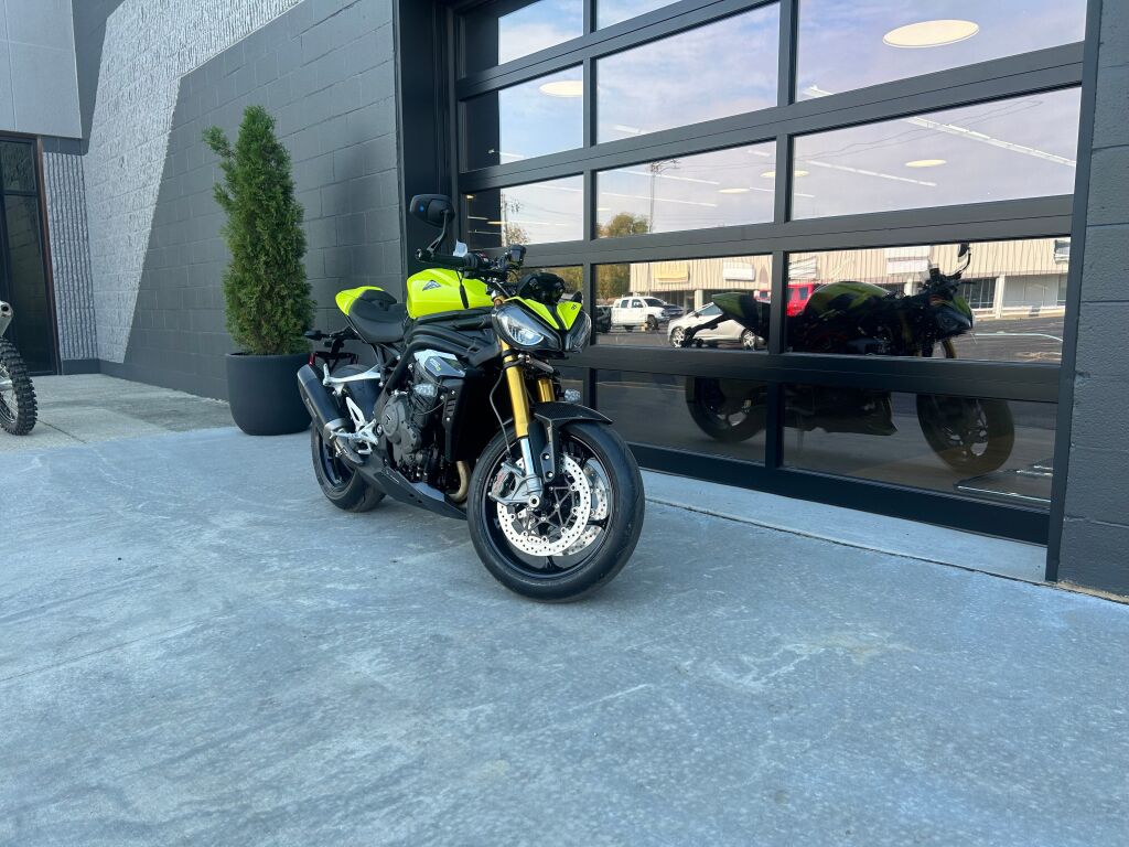 2026 Triumph Speed Triple 1200 RX Triumph Performance Yellow
