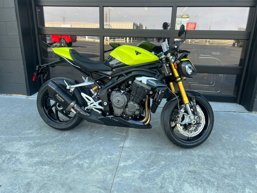 2026 Triumph Speed Triple 1200 RX Triumph Performance Yellow