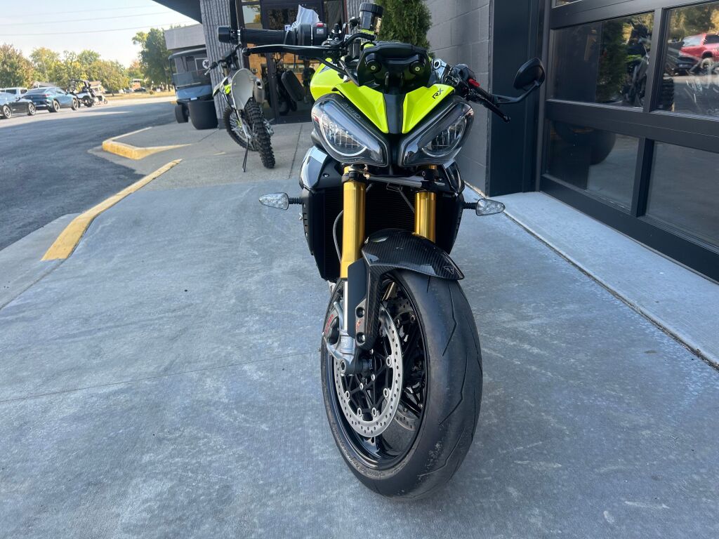 2026 Triumph Speed Triple 1200 RX Triumph Performance Yellow