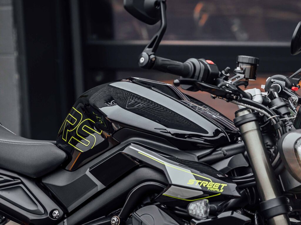2025 Triumph Street Triple 765 RS Phantom Black