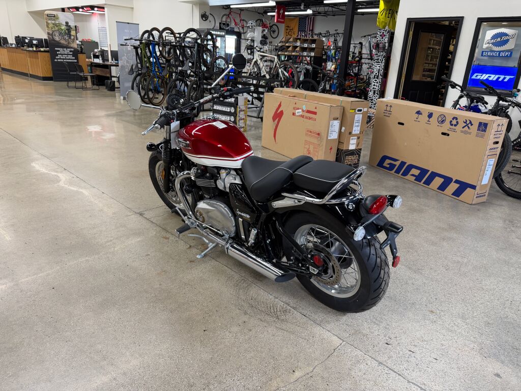 2026 Triumph Bonneville Speedmaster Carnival red Base