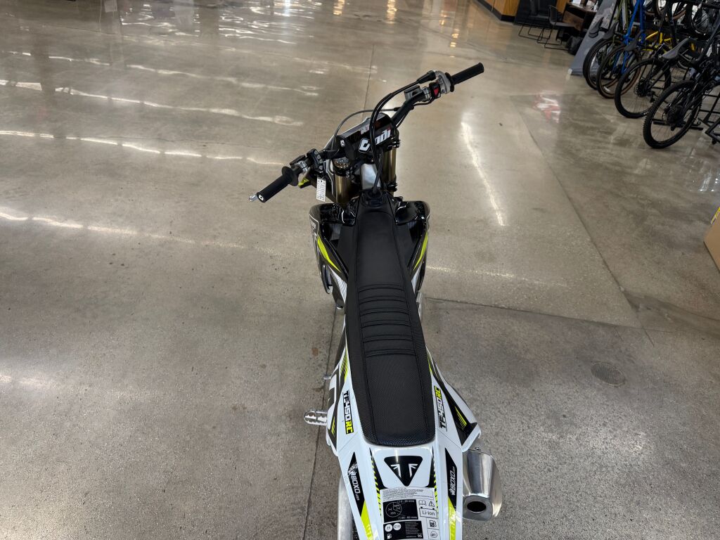 2025 Triumph TF 450-RC Edition Jet Black/Pure White
