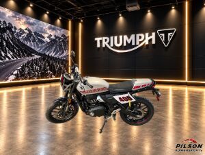 2026 Triumph Tracker 400 Aluminum Silver
