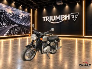 2025 Triumph Bonneville T120 Sapphire Black/Aluminium Silver (Euro 5A)
