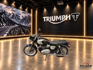 2025 Triumph Bonneville T120 Sapphire Black/Aluminium Silver (Euro 5A)