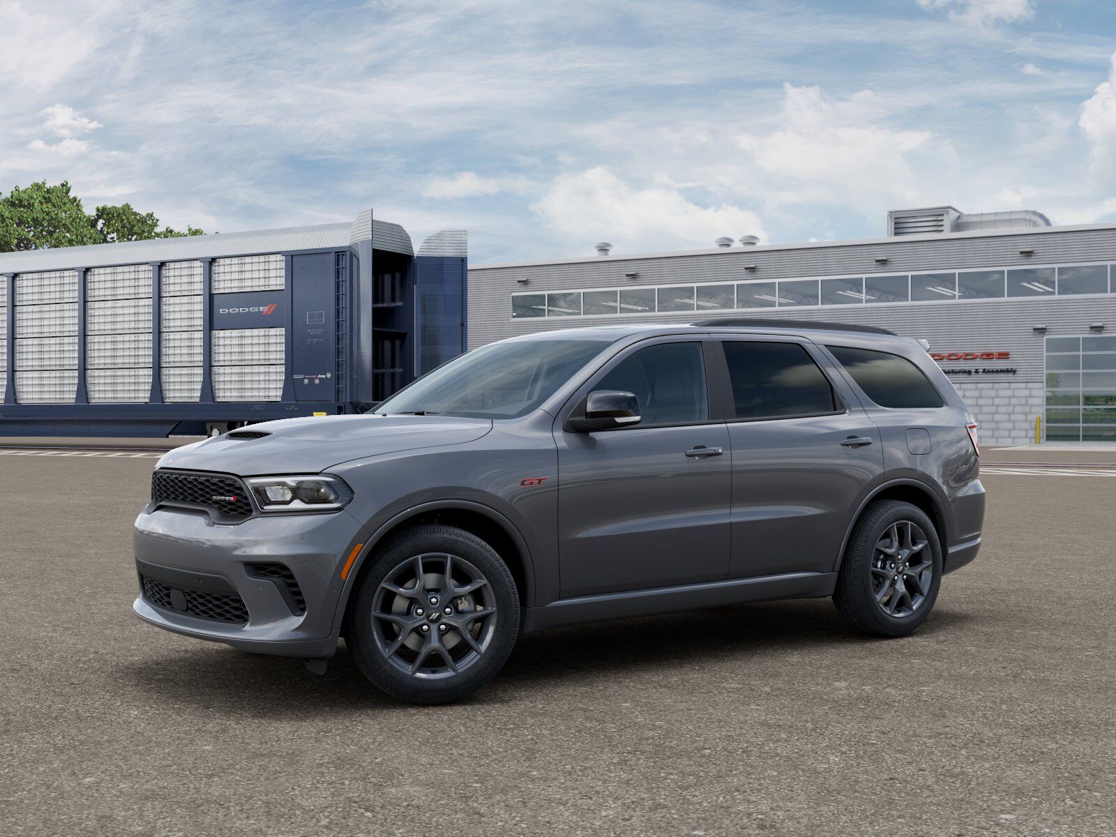 Destroyer Gray Clear-Coat Exterior Paint 2026 Dodge Durango GT HEMI Plus AWD SUV / Crossover All-Wheel Drive 8-Speed Automatic