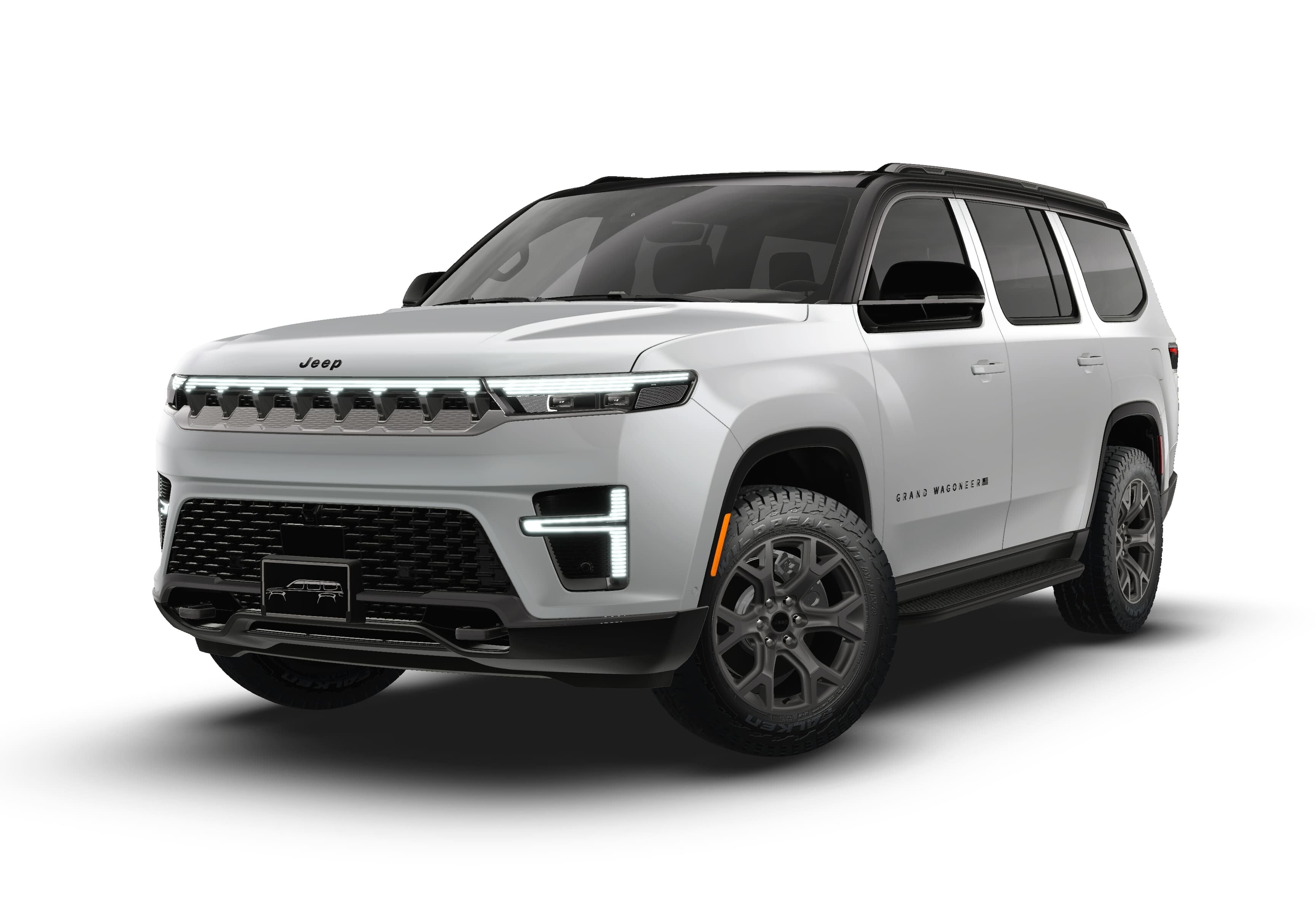 Bright White Clearcoat 2026 Jeep Grand Wagoneer Upland 4WD SUV / Crossover Four-Wheel Drive 8-Speed Automatic